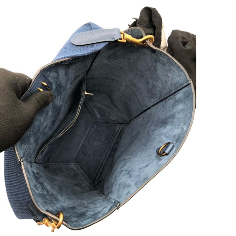 Celine sangle small bucket 2025 bag in soft grained calfskin