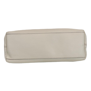 Pebbled Calfskin Soho Working Tote White GHW