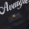Techno Canvas Embroidered Double Buckle Backpack Black