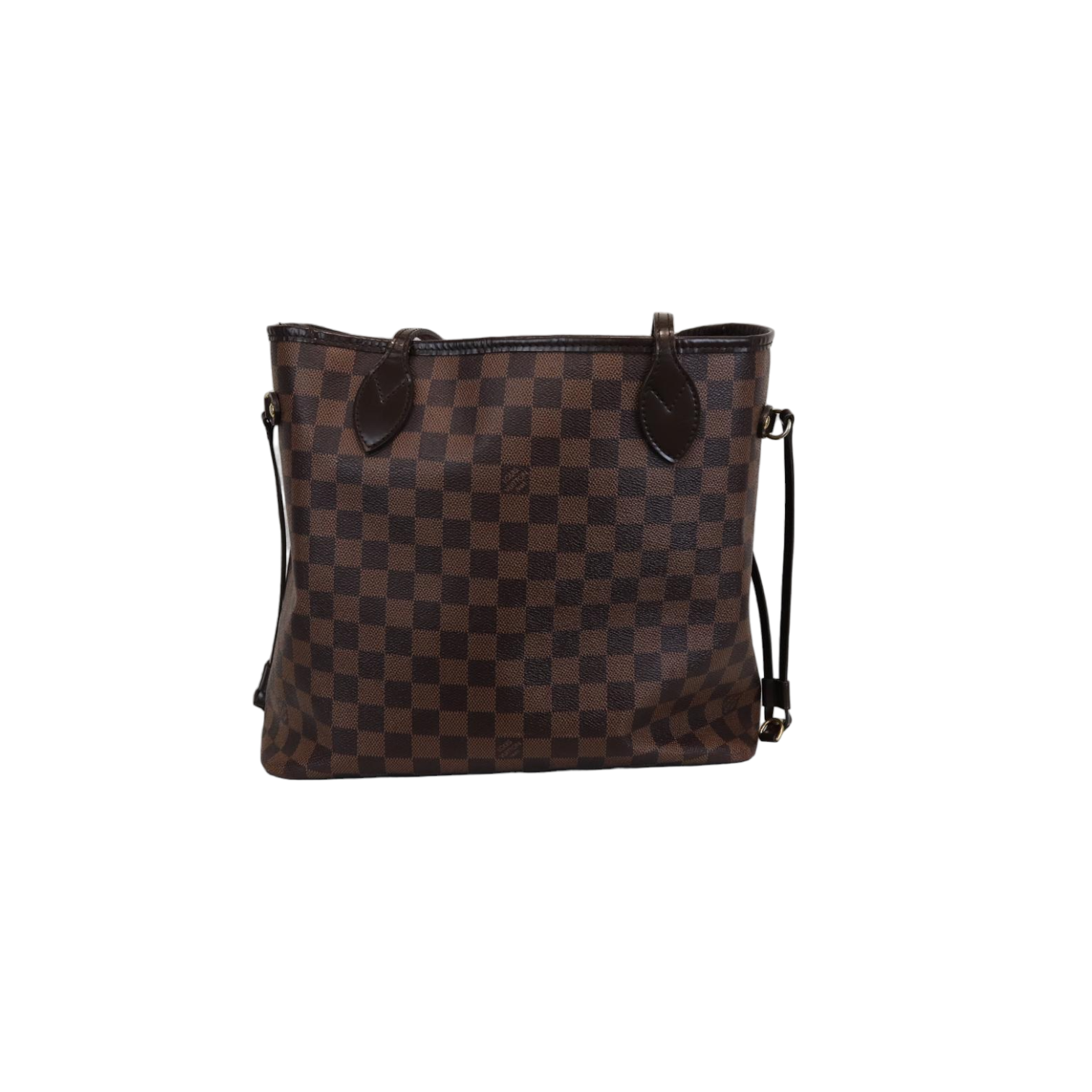 Louis Vuitton Neverfull Limited Edition Stripes Tote bag in brown canvas,  GHW