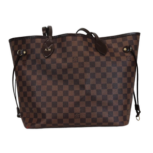 Damier Ebene Neverfull MM Brown GHW