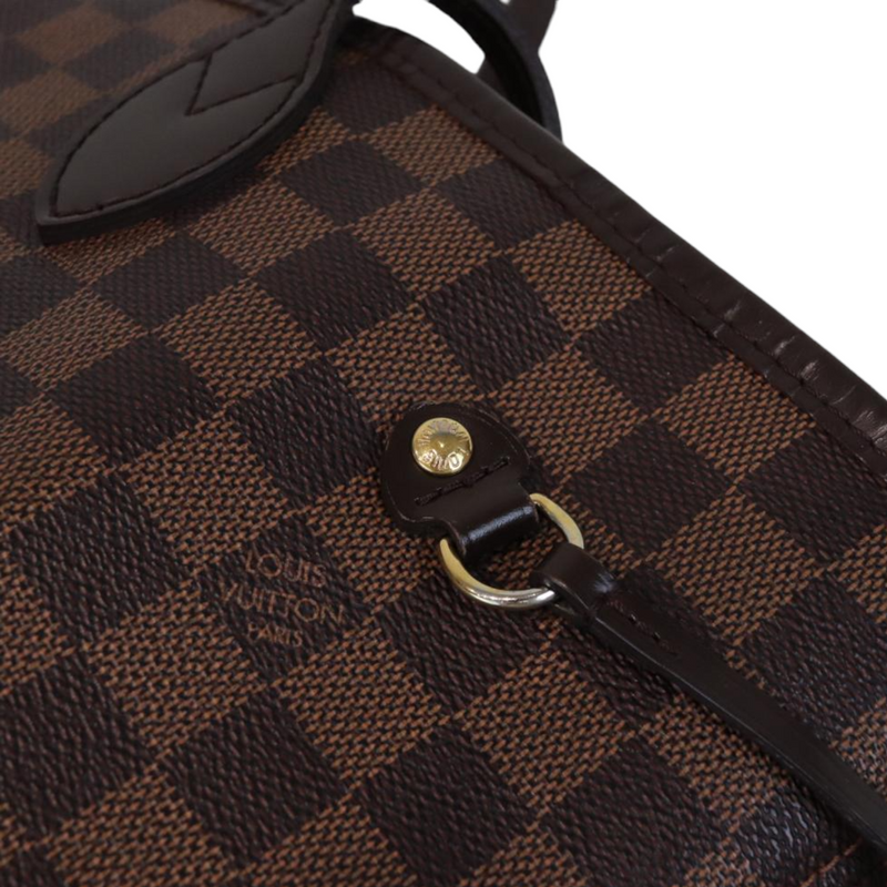 Damier Ebene Neverfull MM Brown GHW