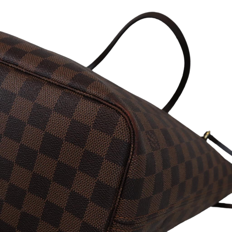 Damier Ebene Neverfull MM Brown GHW