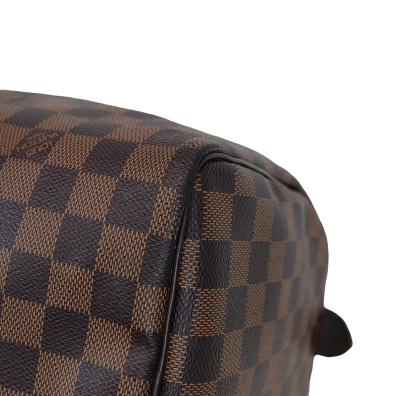 Louis Vuitton Brown, Pattern Print Damier Ebene Siena mm