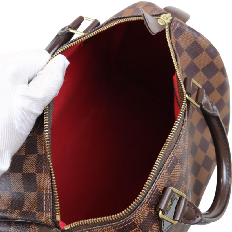 Buy Louis Vuitton Pre-loved LOUIS VUITTON Deauville bowling vanity monogram  Handbag PVC leather Brown Online