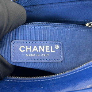 Calfskin Medium Gabrielle Hobo Blue GHW