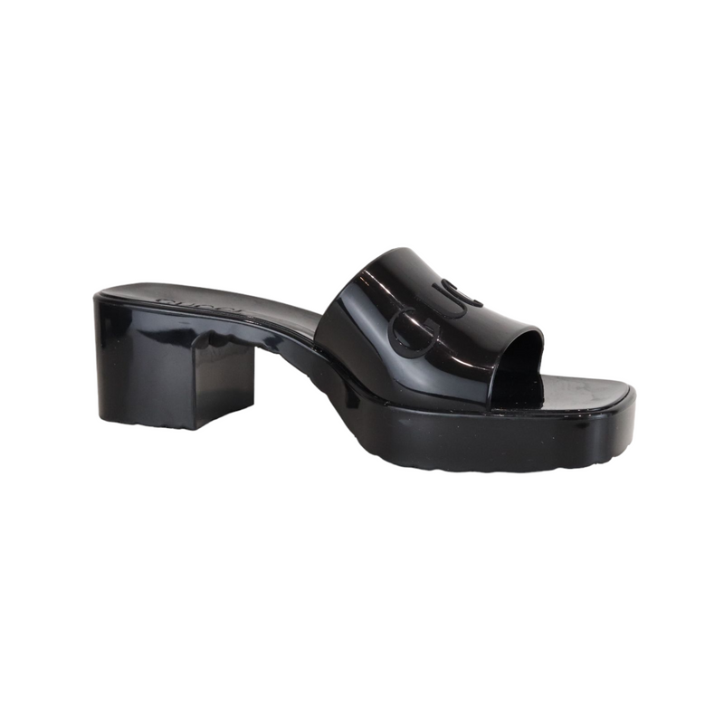 Jelly Sandals Black Size 38