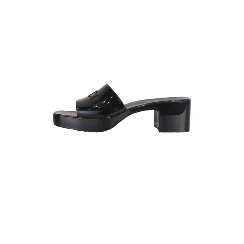 Jelly Sandals Black Size 38