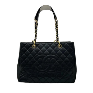 Caviar Grand Shopping Tote GST Black GHW