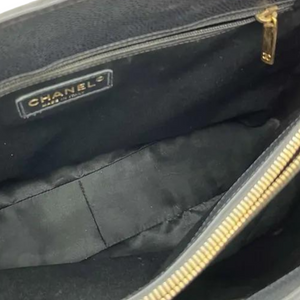 Caviar Grand Shopping Tote GST Black GHW