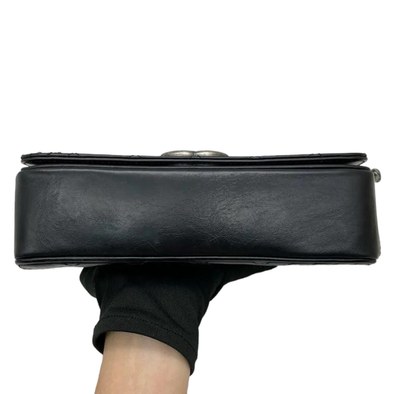 Small Trendy CC Flap Lambskin Black GHW