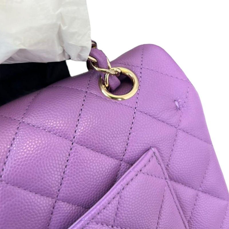  Lckaey Bag Organizer Insert for Chanel Classic Flap Medium bag  Shaper Purse Insert - Premium Handbag Felt Organizer 2009Purple-M :  Clothing, Shoes & Jewelry