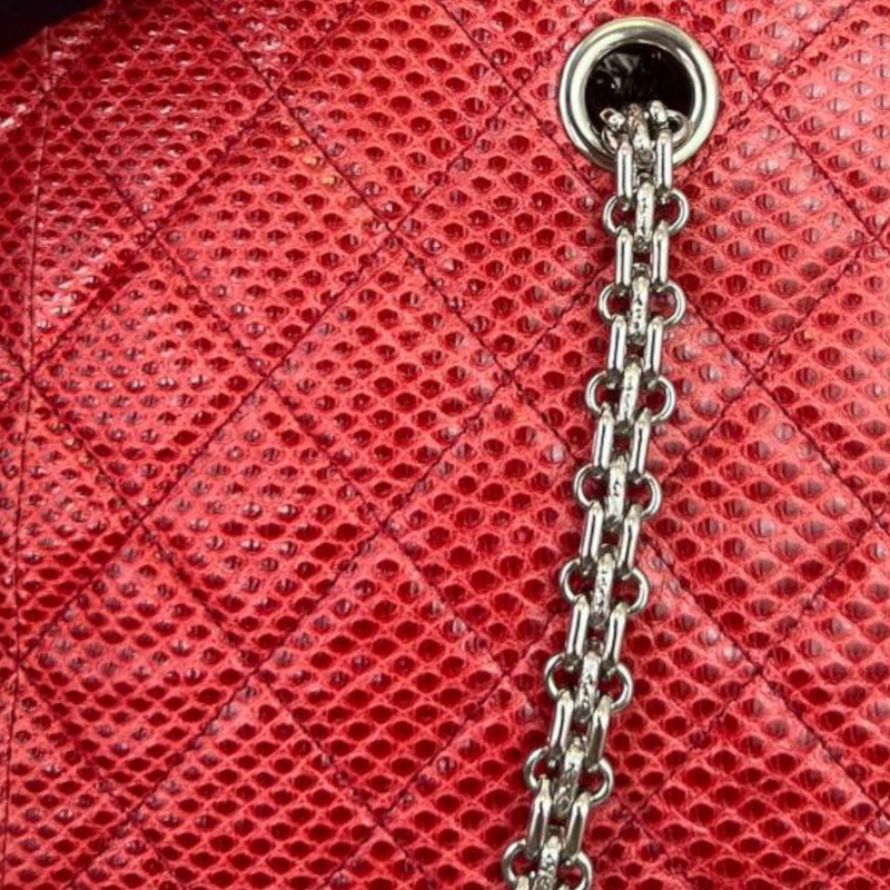 Chanel Red Quilted Lambskin Leather Just Mademoiselle Large Bowling Bag -  Yoogi's Closet