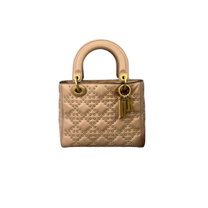 Limited Edition Dior Studded Small Beige GHW