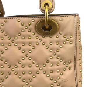 Limited Edition Dior Studded Small Beige GHW