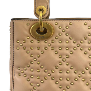 Limited Edition Dior Studded Small Beige GHW