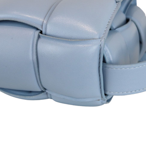 Small Padded Cassette Crossbody Bag Blue GHW