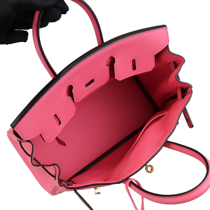 Swift Birkin 25 Rose Azalee GHW
