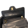 Lambskin Quilted Small Vintage Double Flap Black GHW