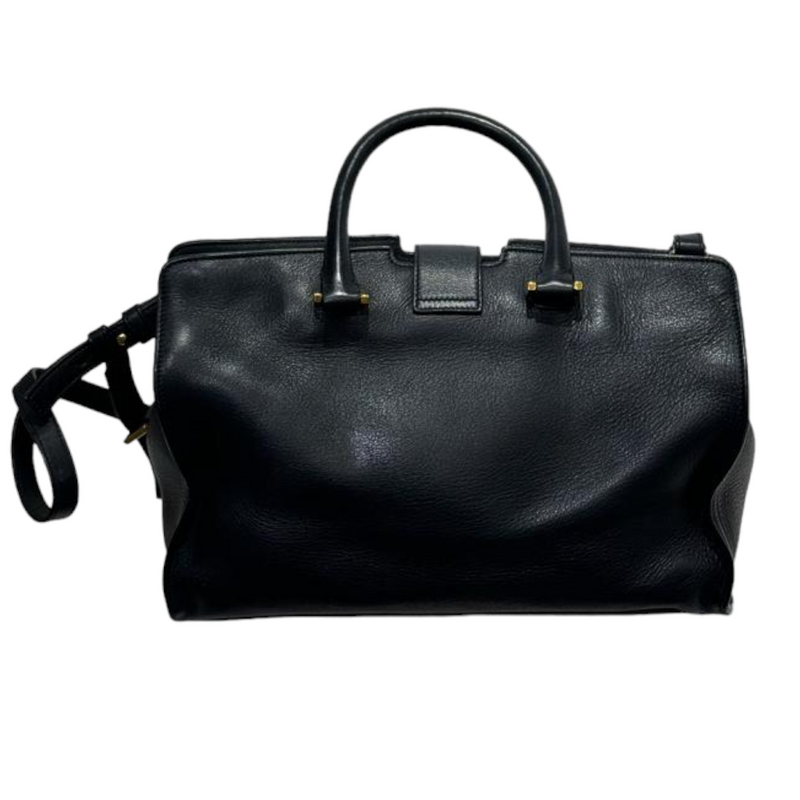 Calfskin Small Cabas Black GHW