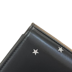 Star Studded Monogram Small Kate Satchel Black