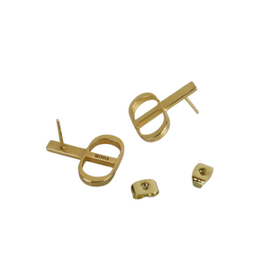 CD Logo Earrings GHW