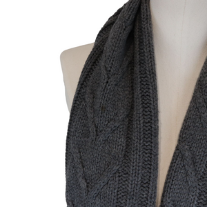 Men’s Wool Scarf Grey