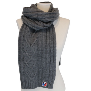 Men’s Wool Scarf Grey