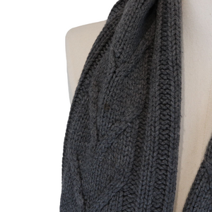 Men’s Wool Scarf Grey