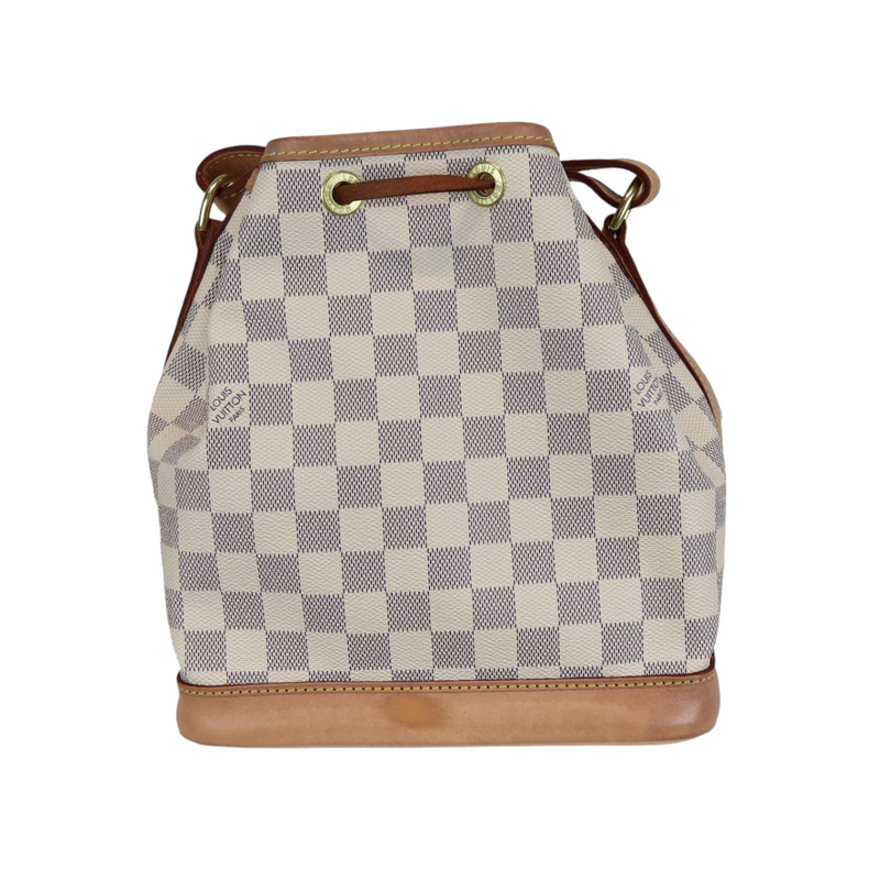 Damier Azur Noe BB White GHW