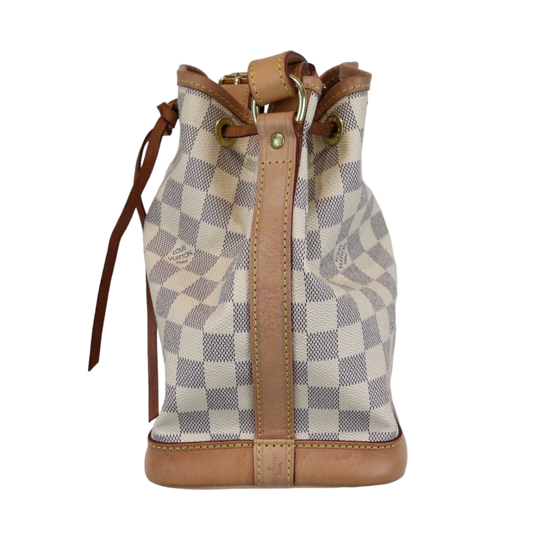 Louis Vuitton Noe BB Damier Azur Drawstring Bucket Bag