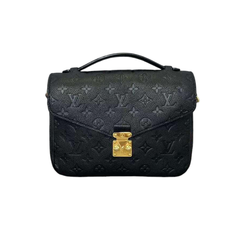 Louis Vuitton Pochette Metis Handbag in Empreinte Noir Full Review