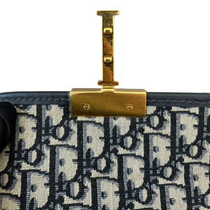 Oblique 30 Montaigne Box Bag Blue GHW