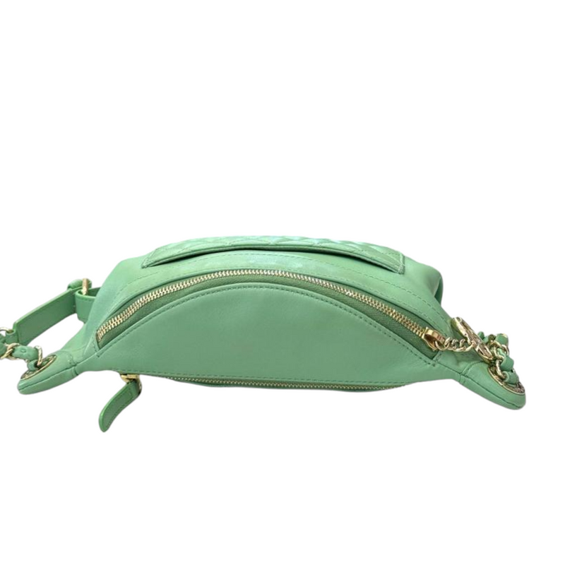 green chanel purse