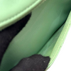 Crumpled Lambskin Quilted Bi Belt Bag Light Green GHW