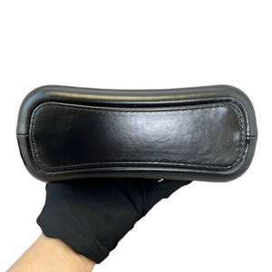 Aged Calfskin Quilted Small Gabrielle Hobo Black MHW