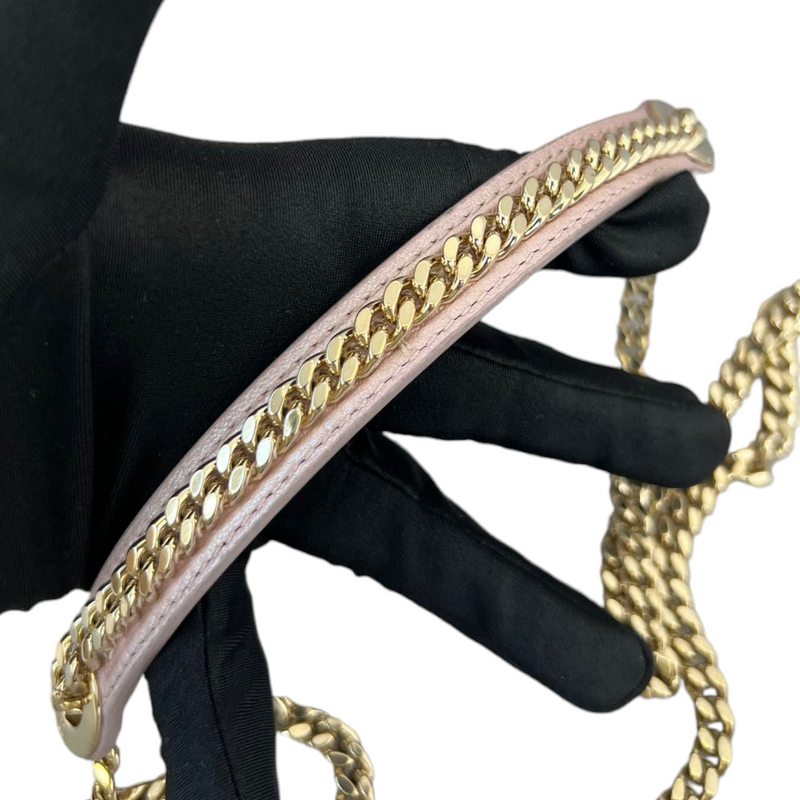 Mini Lady Dior in Baby Pearly Pink GHW