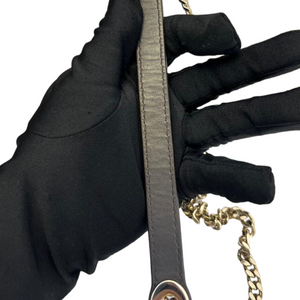 Lambskin Cannage Mini Lady Dior Black Gold Strap GHW