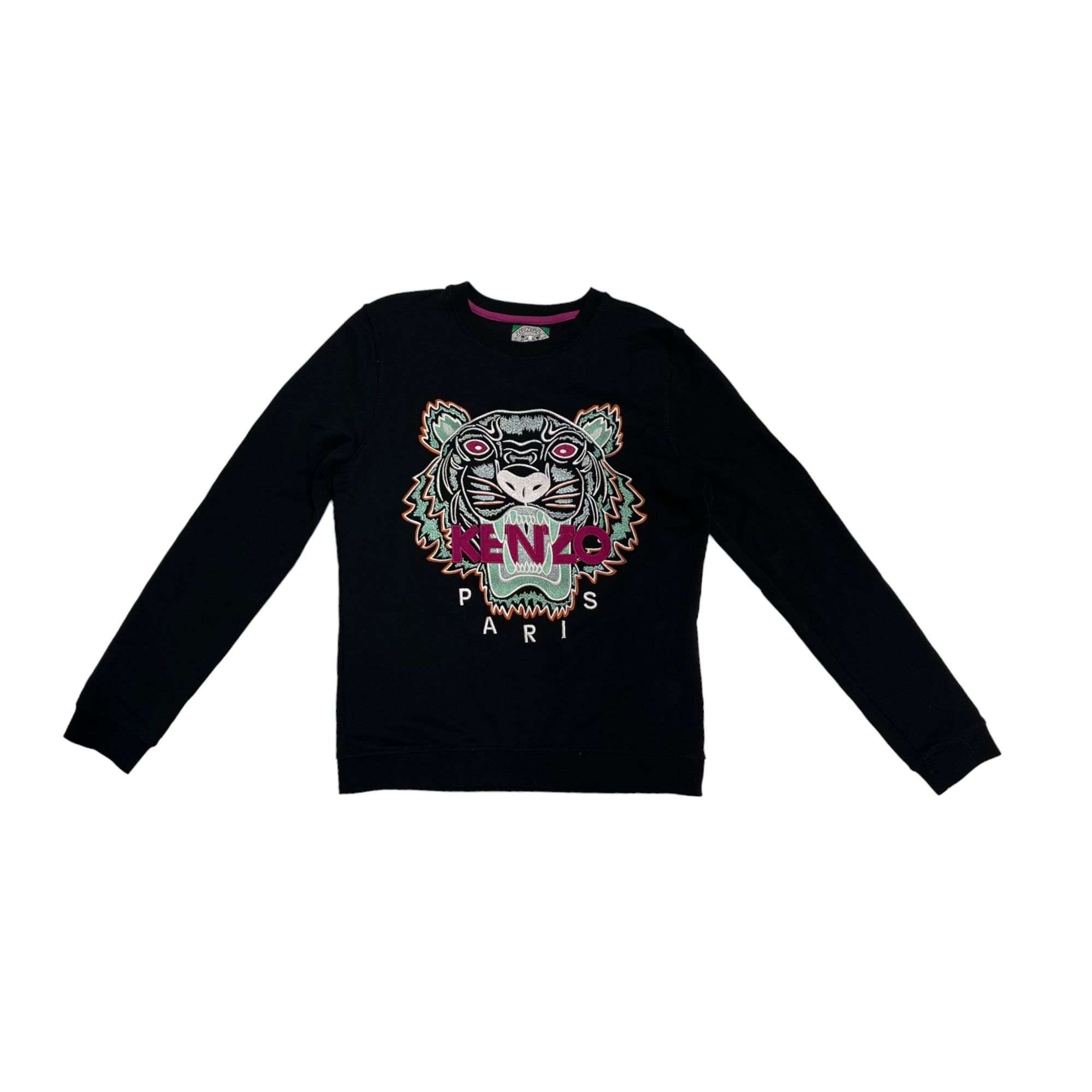 Kenzo black on sale and pink sweatshirt