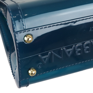 Sicily Rubber Bag Blue GHW