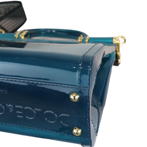 Sicily Rubber Bag Blue GHW
