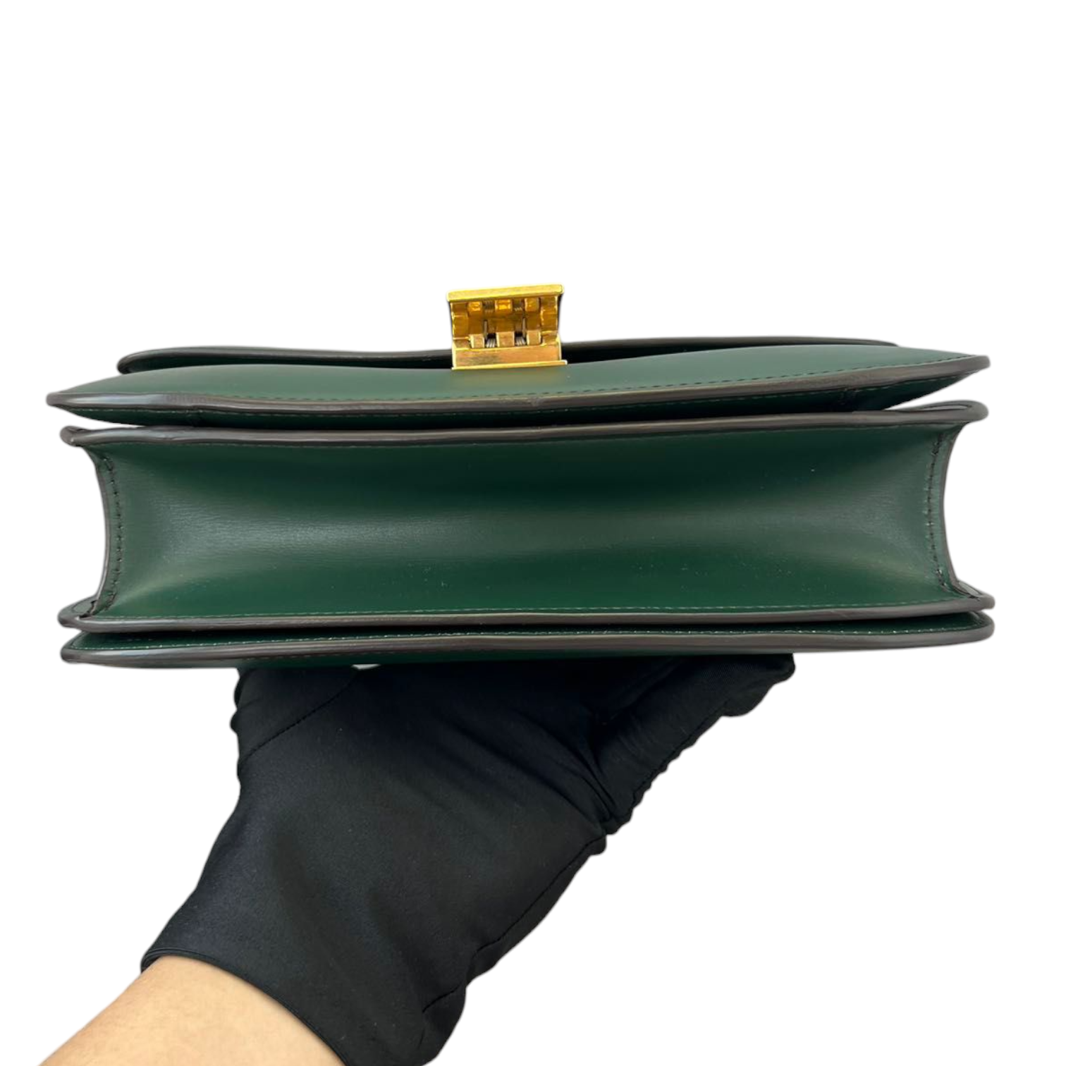 Celine Box Amazon Green Celine Box Calfskin Medium Classic Box