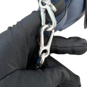 Calfskin Mini Puzzle Bag Blue SHW
