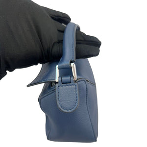 Calfskin Mini Puzzle Bag Blue SHW
