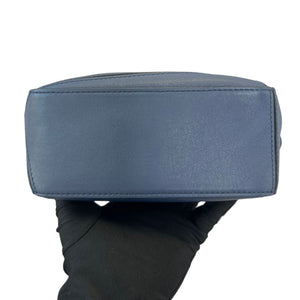 Calfskin Mini Puzzle Bag Blue SHW