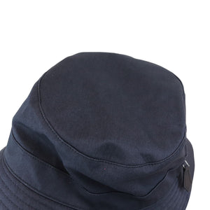 Fisherman Bucket Hat Cotton Navy Size 59