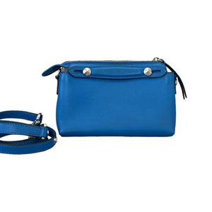 Calfskin Mini By The Way Tote Blue SHW