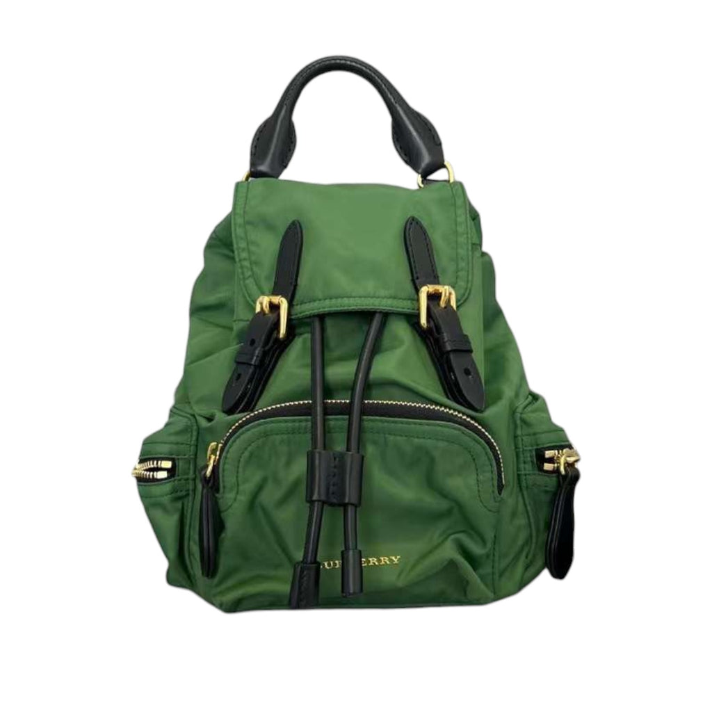 Nylon Medium Rucksack Backpack Green GHW