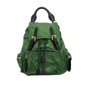 Nylon Medium Rucksack Backpack Green GHW