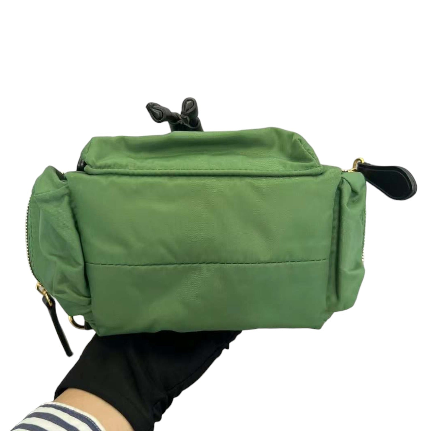 Burberry Nylon Medium Rucksack Backpack Green GHW – Bag Religion